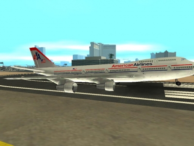 B-747 American Airlines